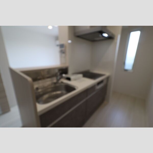 キッチン (対面システムキッチン(二面鏡))