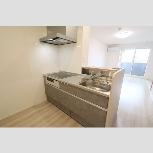 キッチン (対面システムキッチン(3口IH、グリル、浄水器付き))