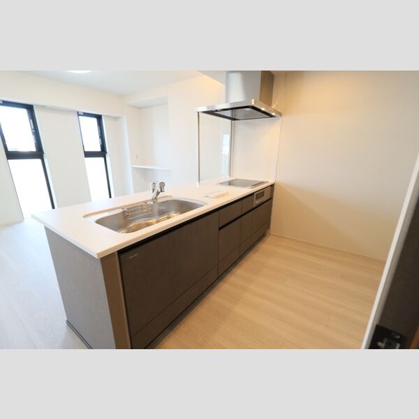 キッチン (対面システムキッチン(3口IH、グリル、浄水器付き))