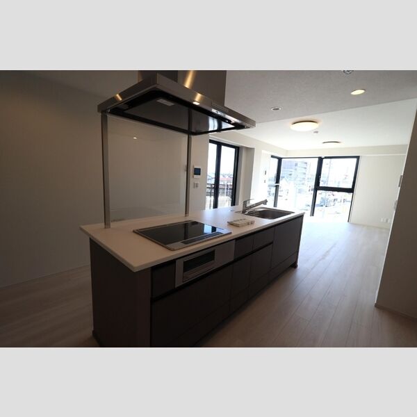 キッチン (対面システムキッチン(3口IH、グリル、浄水器付き))