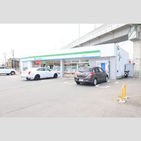 現地周辺 (ファミリーマート東金沢駅前店)