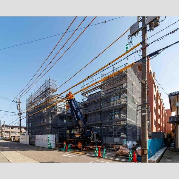 現地周辺 (建築現場)