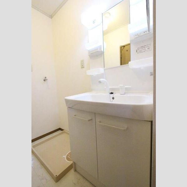 洗面所 (201　洗髪洗面化粧台、室内洗濯機置場)