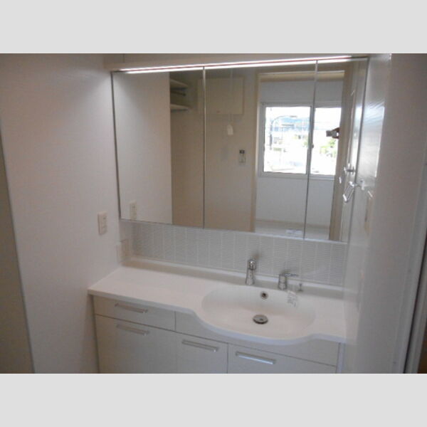 洗面所 (カウンター付き洗面化粧台)