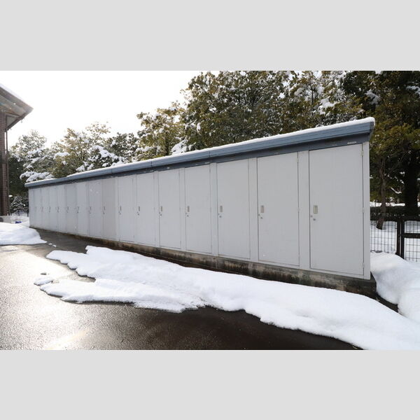 現地周辺 (物置)