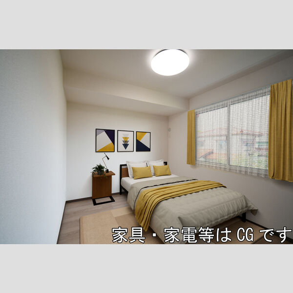 居室・リビング (家具・家電等はCGです)