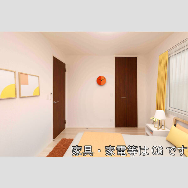 居室・リビング (家具/家電はCGです)