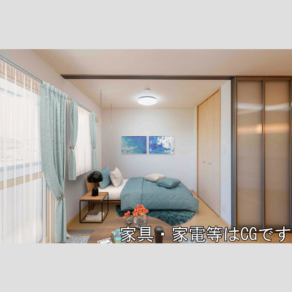 居室・リビング (家具‧家電はCGです)