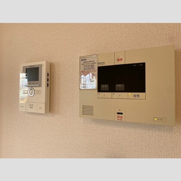 その他設備 (TVモニター付きインターホン・ホームセキュリティ)