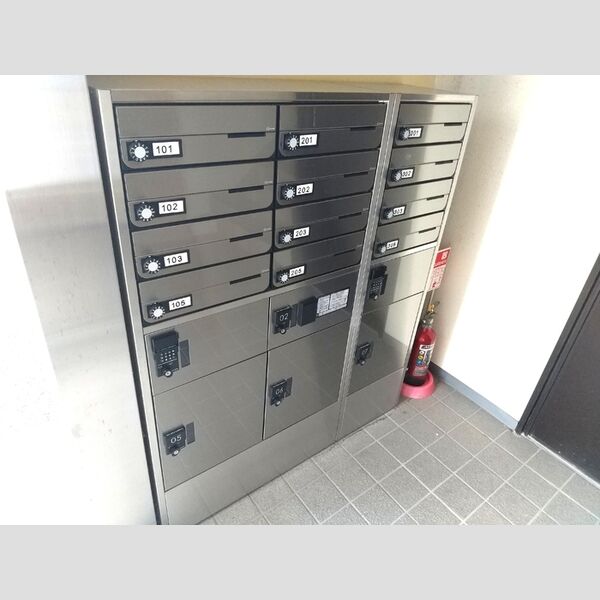 現地周辺 (集合ポスト)