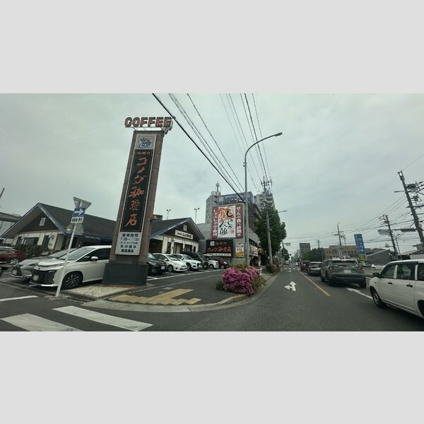 現地周辺 (コメダ珈琲店鳥居通店)
