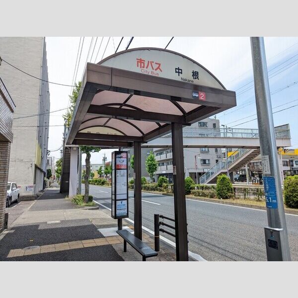 現地周辺 (バス停「中根」240m)