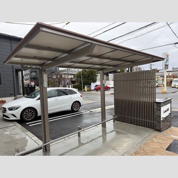 現地周辺 (駐輪場)