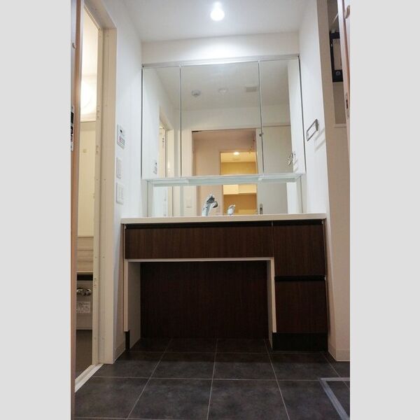 洗面所 (3面鏡仕様です)