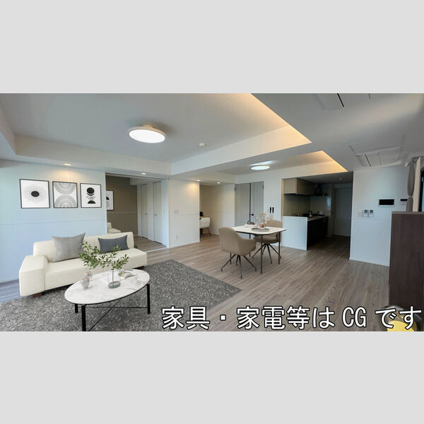 居室・リビング (LDK　家具/家電はCGです)