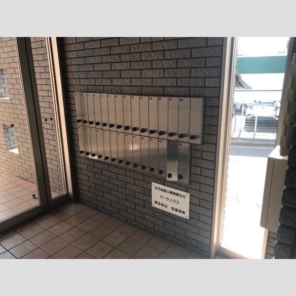 現地周辺 (共用集合ポスト)