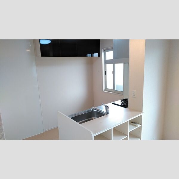 キッチン (吊戸・カウンター収納対面キッチン)