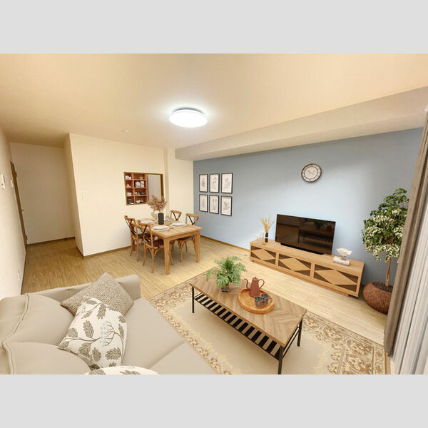 居室・リビング (LDK　※内観画像の家具はCGです。家具は付随しません。)