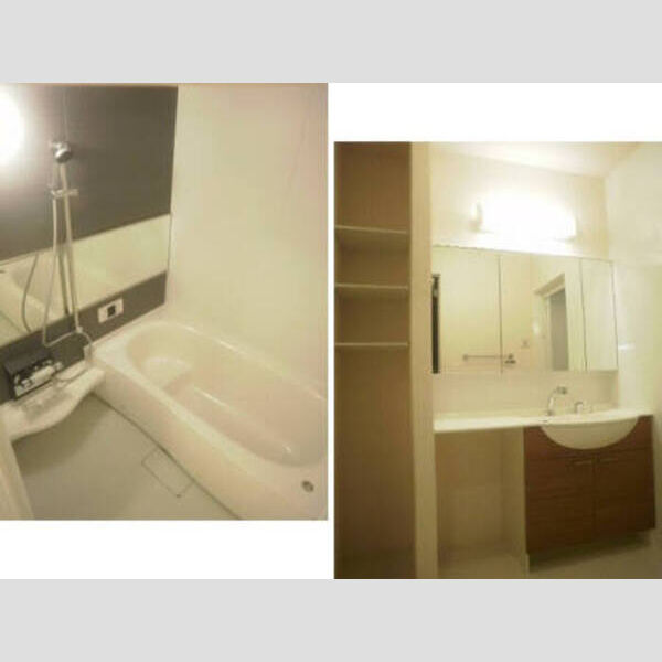 洗面所 (一坪風呂 洗面化粧台 セリシアージュ201)