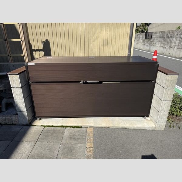 現地周辺 (ゴミ置場)