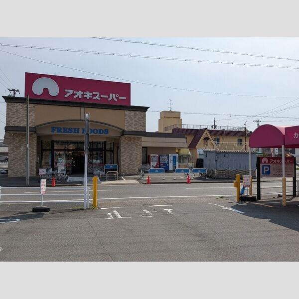 現地周辺 (アオキスーパー一色新町店)