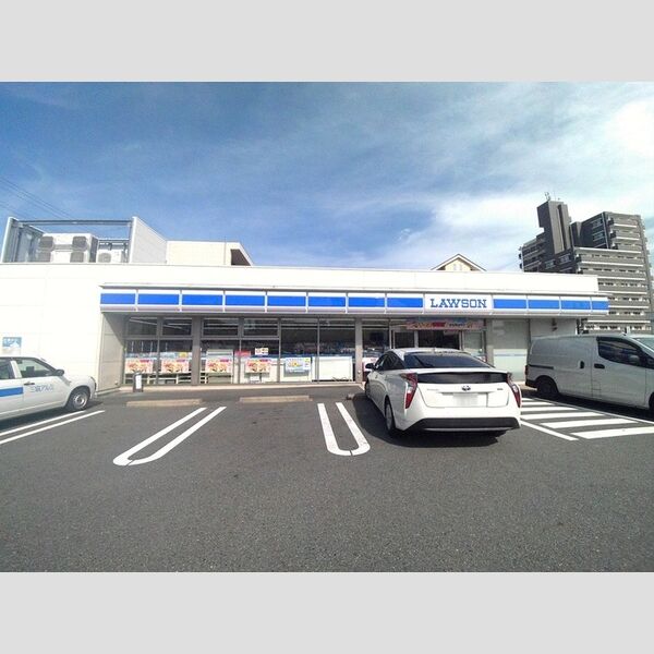 現地周辺 (ローソン中川東中島店)