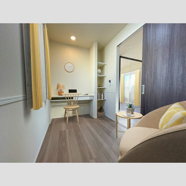 居室・リビング (※内蔵画像の家具はCGです。部屋には付属しません。)