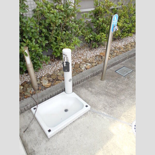 現地周辺 (立水洗、リードフック)