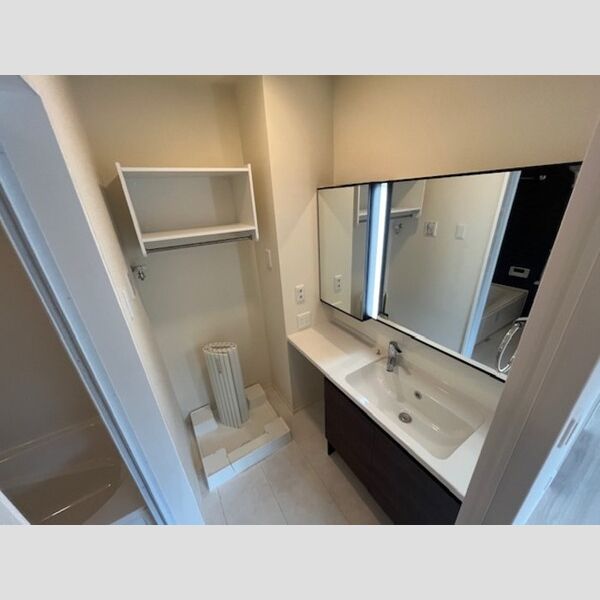 洗面所 (ワイドタイプ洗面)