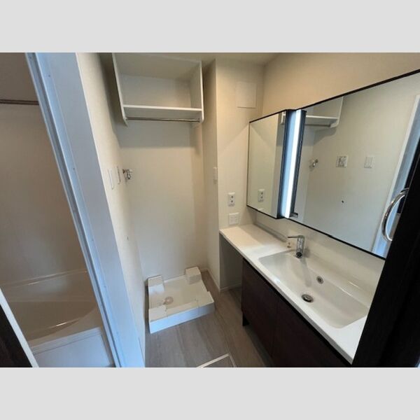 洗面所 (ワイドタイプ洗面化粧台)