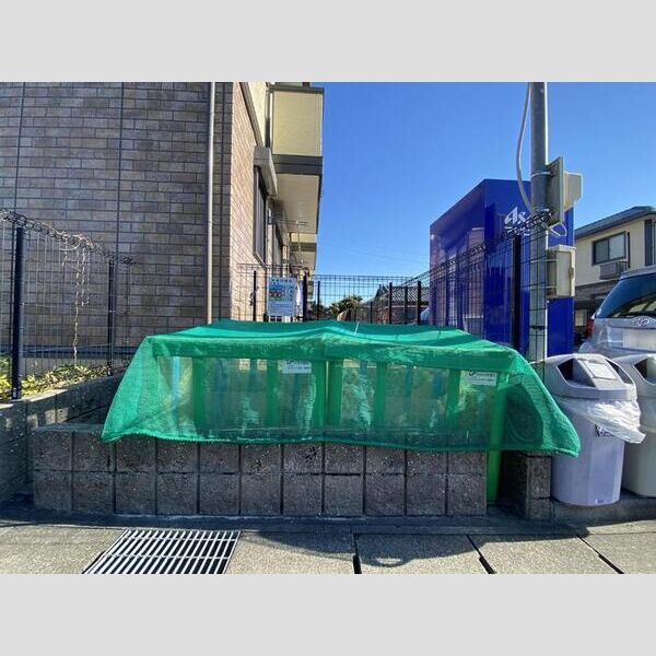 現地周辺 (ゴミ置場)