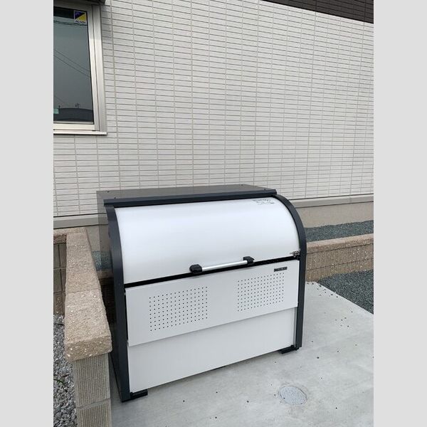現地周辺 (ゴミステーション)