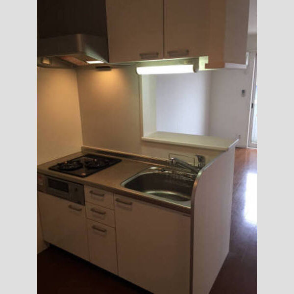 居室・リビング (202 エアコン付LDK10.5帖/2口コンロ付キッチン)