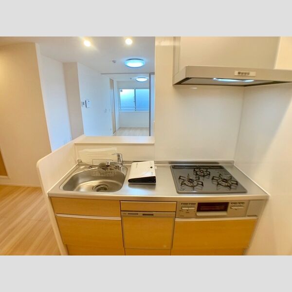 キッチン (3口コンロ・グリル付キッチン♪)