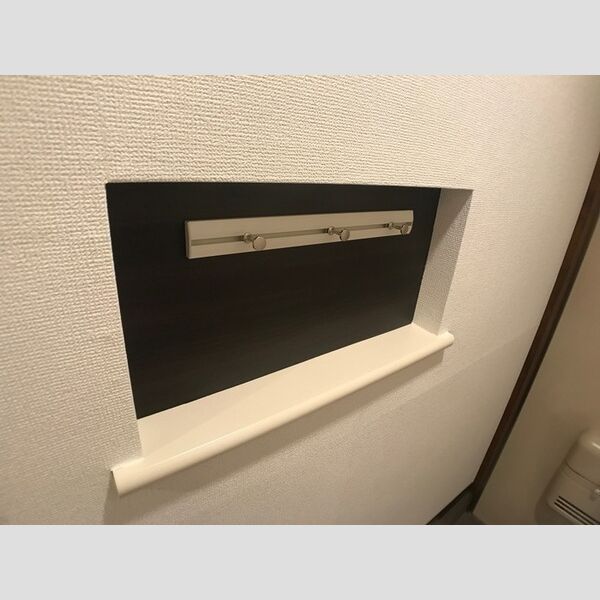 玄関 (鍵は忘れないよう玄関に!)