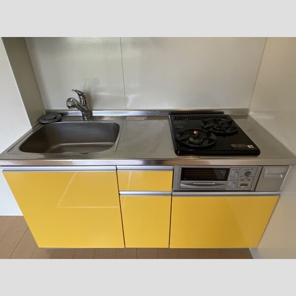 キッチン (システムキッチン　二口ガスコンロ)