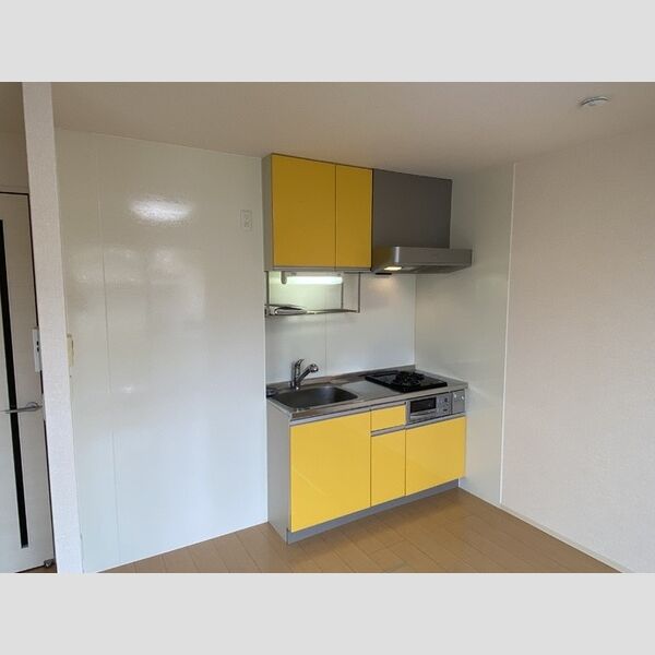 キッチン (システムキッチン　二口ガスコンロ)