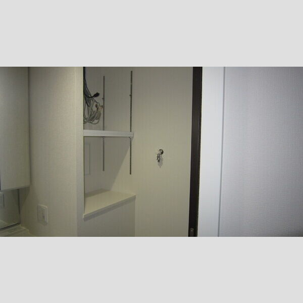 その他設備 (洗濯機置き場収納)