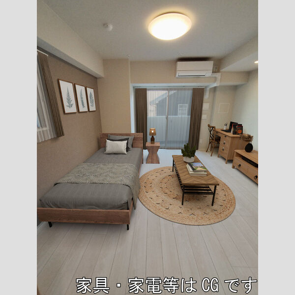 居室・リビング (※内観画像の家具はCGです。家具は付随しません。)