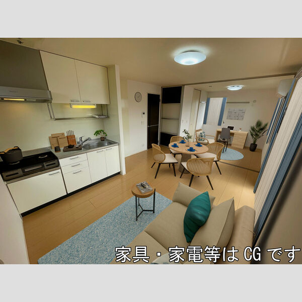 居室・リビング (※内観画像の家具はCGです。家具は付随しません。)