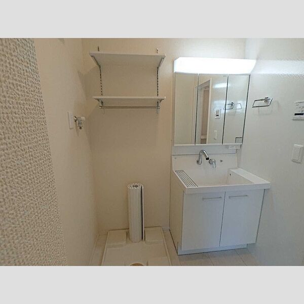 洗面所 (室内洗濯機置き場、洗髪洗面化粧台)