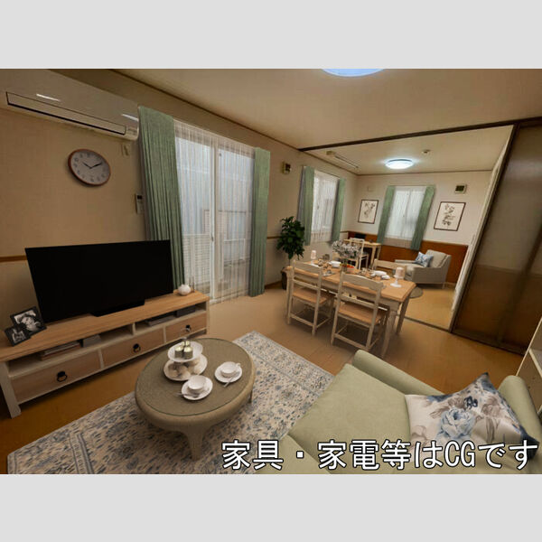 居室・リビング (※内観画像の家具はCGです。家具は付随しません。)