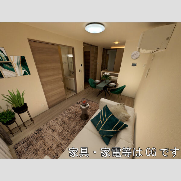 居室・リビング (※内観画像の家具はCGです。家具は付随しません。)