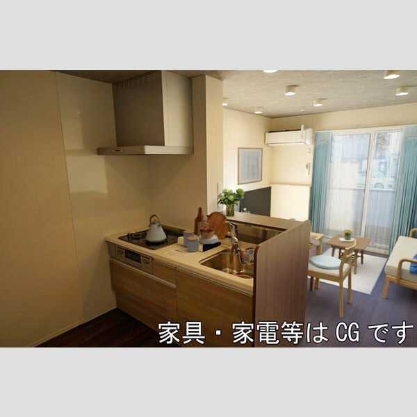 キッチン (LDK※内観画像の家具はCGです。家具は付随しません。)