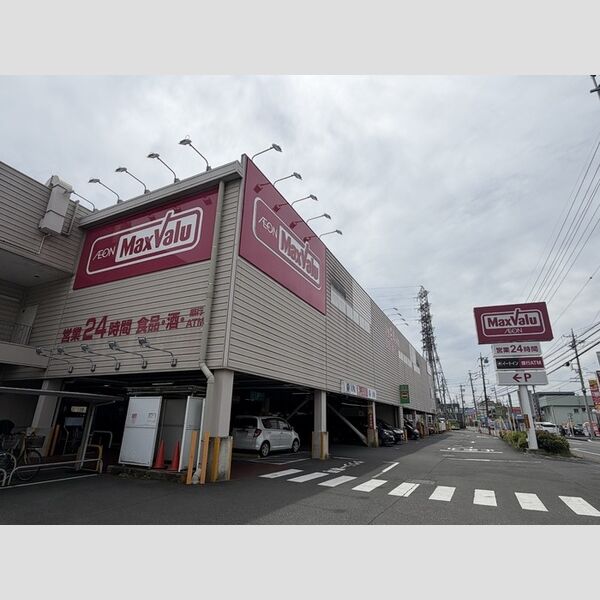 現地周辺 (マックスバリュ曲金店(450m))