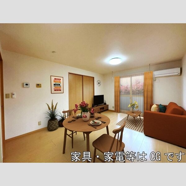 居室・リビング (※内観画像の家具はCGです。家具は付随しません。)