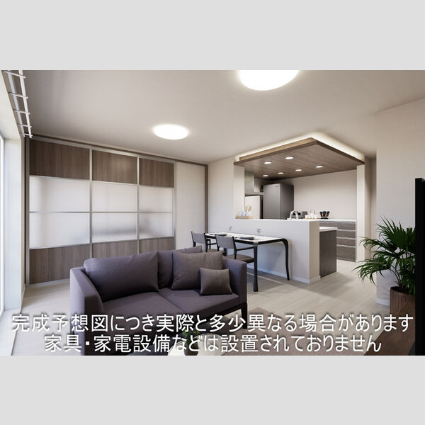 居室・リビング (リビングパース)