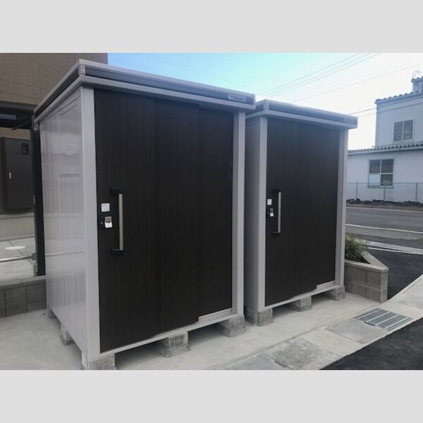 現地周辺 (ごみBOX)