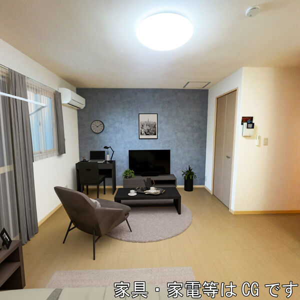 居室・リビング (内観画像の家具はCGです。家具は付随しません。)
