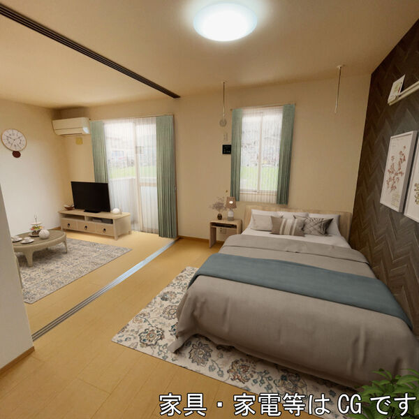 その他 (洋室(内観画像の家具はCGです。家具は付随しません))
